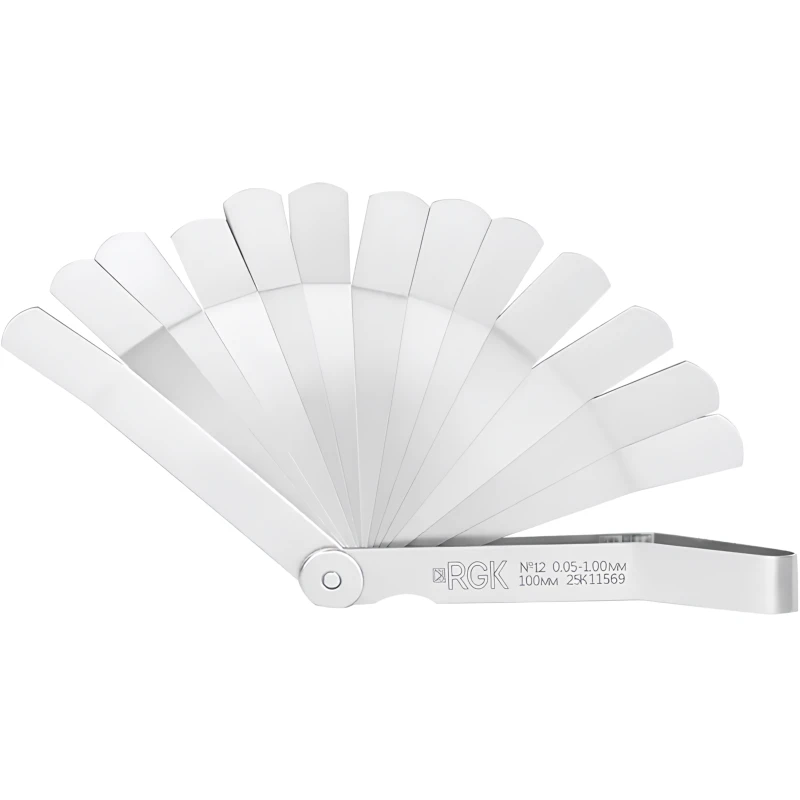 RGK набор щупов №12 (0,05-1,00 мм)